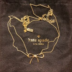 kate spade Bow Necklace!